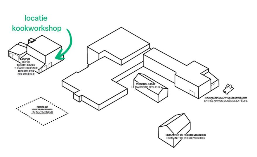 NAVIGO plan kookworkshop locatie